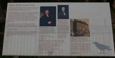 Dugan-Hollins Family Vault Marker image. Click for full size.
