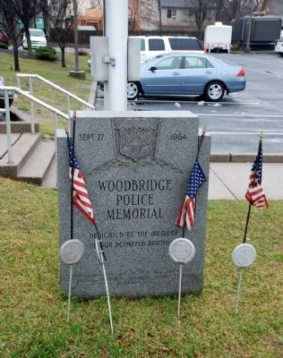 Woodbridge Police Memorial image. Click for full size.