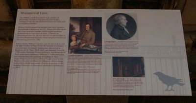 Monumental Lives Marker image. Click for full size.