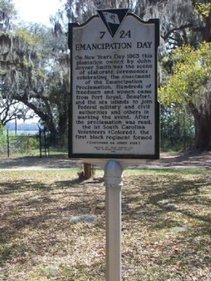 Emancipation Day Marker image. Click for full size.