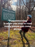 �Plaquemaxxing� is when you stop to read every plaque you come across