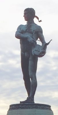 <i>Orpheus with the Awkward Foot</i> by Charles H. Niehaus image. Click for full size.