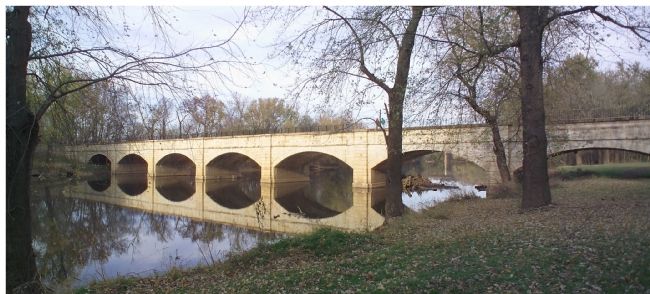 The Seven Arches of the Monocacy Aqueduct image. Click for full size.