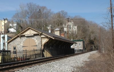 B&O Railroad Station, Now a Museum. Click for full size. B&O Railroad Station, Now a Museum image. Click for full size.