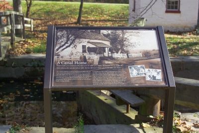 A Canal Home Marker image. Click for full size.