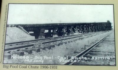 Big Pool Coal Chute 1906–1931 image. Click for full size.
