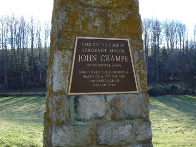 Sergeant Major John Champe Monument image. Click for full size.