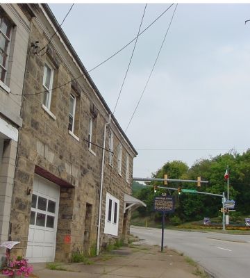 Brashear House and Marker. Click for full size. Brashear House and Marker image. Click for full size.