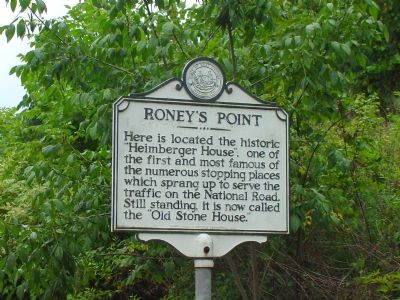 Roney�s Point Marker image. Click for full size.