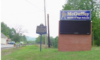 William Holmes McGuffey Marker image. Click for full size.