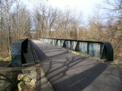 Bridge over Raccoon Creek. Click for full size. Bridge over Raccoon Creek image. Click for full size.