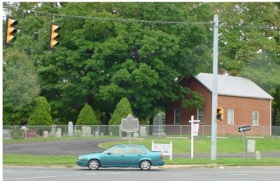 Minnieville Marker. Click for full size. Minnieville Marker image. Click for full size.