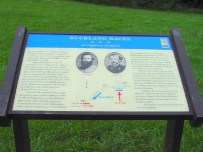 Bucklland Races Marker image. Click for full size.