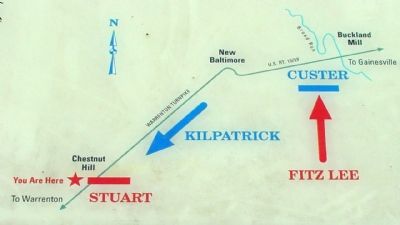 Close-Up of Map on Marker image. Click for full size.