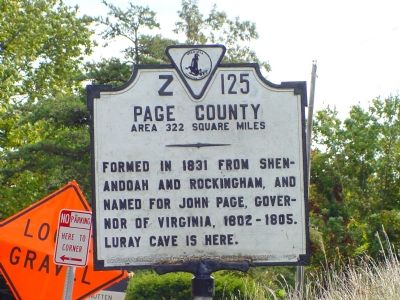Page County Face Faces Shenandoah County. Click for full size. Page County Face Faces Shenandoah County image. Click for full size.
