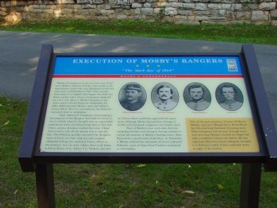 Execution of Mosby’s Rangers Marker. Click for full size. Execution of Mosby’s Rangers Marker image. Click for full size.
