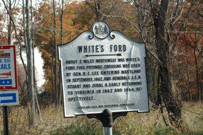 Whites Ford Marker image. Click for full size.