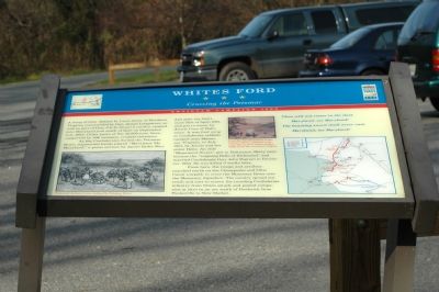 White’s Ford Marker image. Click for full size.