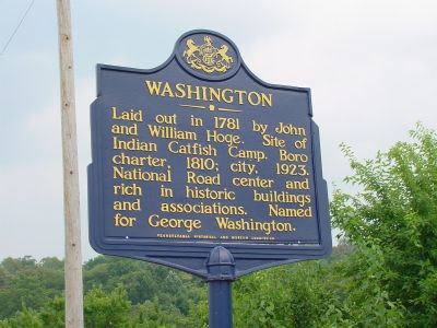 Washington Marker. Click for full size. Washington Marker image. Click for full size.