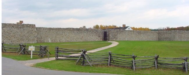 Fort Frederick Entrance image. Click for full size.