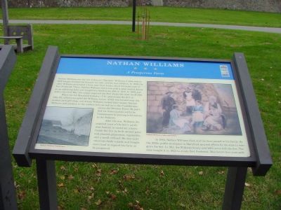 Nathan Williams ~ A Prosperous Farm Marker image. Click for full size.