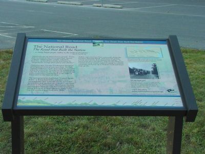 The National Road Marker. Click for full size. The National Road Marker image. Click for full size.