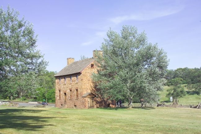 The Old Stone House as Seen from the Marker image. Click for full size.
