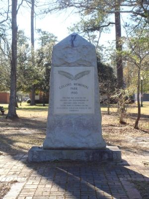 Benjamin Grier Collins Marker. Click for full size. Benjamin Grier Collins Marker image. Click for full size.