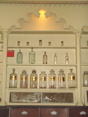 Shelves, Jars and Bottles. Click for full size. Shelves, Jars and Bottles image. Click for full size.