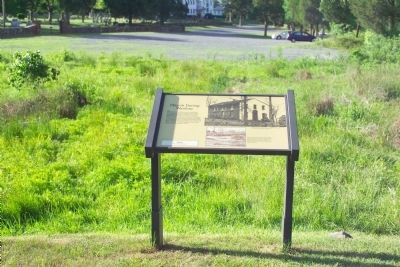 Marker, with Sudley Methodist Church in the Distance image. Click for full size.