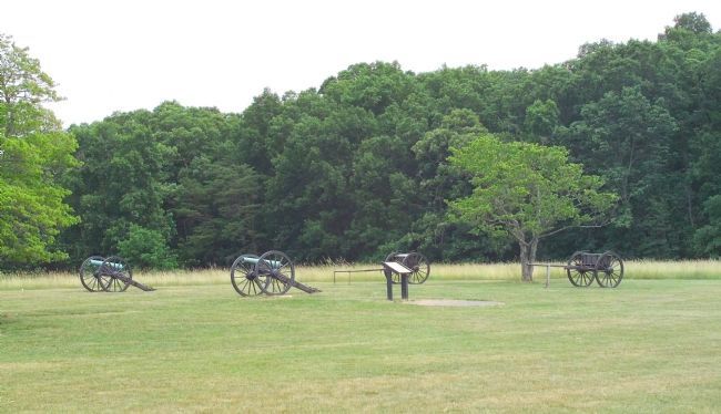 Two Cannon, Two Limbers, and the Marker image. Click for full size.
