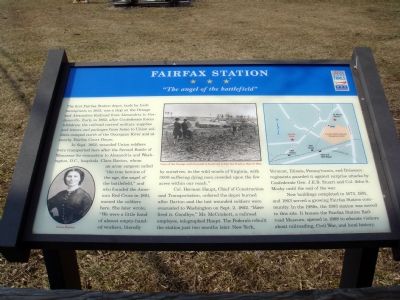 Fairfax Station Marker image. Click for full size.