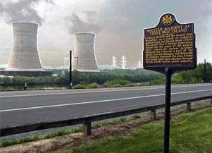 Nuclear Accident at Three Mile Island Marker image. Click for full size.