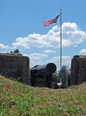 The Reconstructed Fort Stevens image. Click for full size.