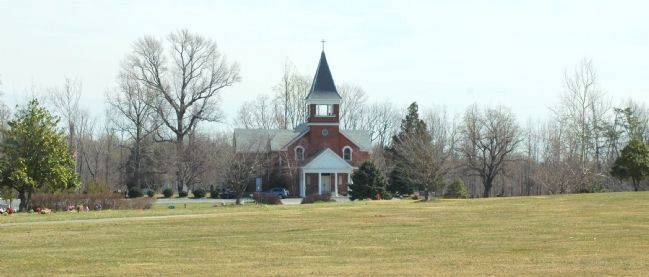 St. Mary's Church as Seen from the Road image. Click for full size.