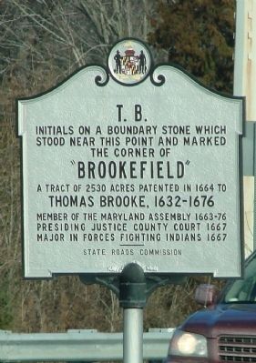 T.B. Marker. Click for full size. T.B. Marker image. Click for full size.