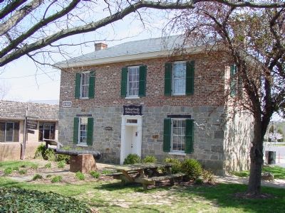 The Marker in Front of the Old Jail. Click for full size. The Marker in Front of the Old Jail image. Click for full size.