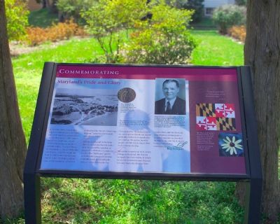 Commemorating Maryland’s Pride and Glory Marker image. Click for full size.