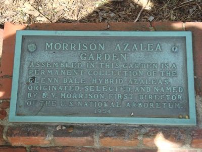 Morrison Azalea Garden Marker image. Click for full size.