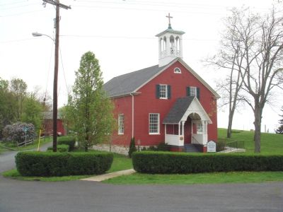 Mt. Zion Episcopal Church, Built 1818. Click for full size. Mt. Zion Episcopal Church, Built 1818 image. Click for full size.
