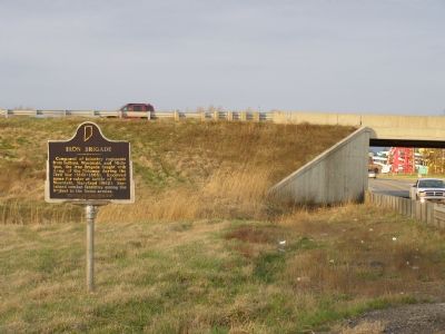 Iron Brigade Marker. Click for full size. Iron Brigade Marker image. Click for full size.