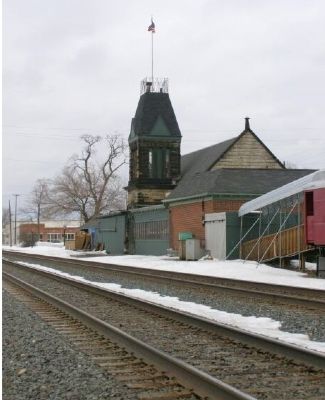 Berea Union Depot Marker image. Click for full size.