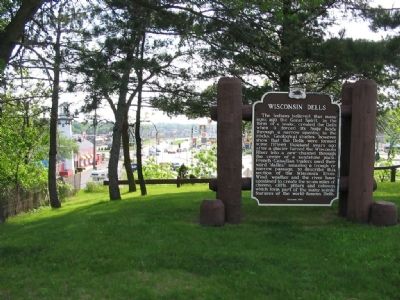 Wisconsin Dells Marker. Click for full size. Wisconsin Dells Marker image. Click for full size.