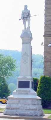 Levi Morgan Monument. Click for full size. Levi Morgan Monument image. Click for full size.