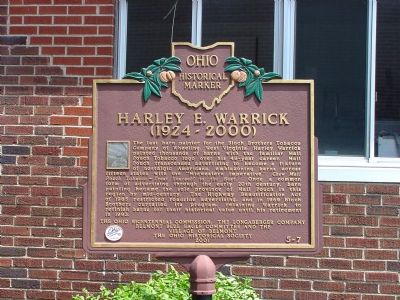 Harley E. Warrick Marker image. Click for full size.