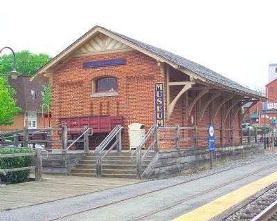 Former B&O Freight House, Now a Museum image. Click for full size.