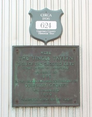 The Tingle Tavern Marker image. Click for full size.