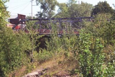 Oldest Bridge in Eagle River image. Click for full size.