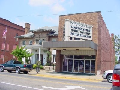 The Scottish Rite Temple and Auditorium in Cambridge, Ohio image. Click for full size.