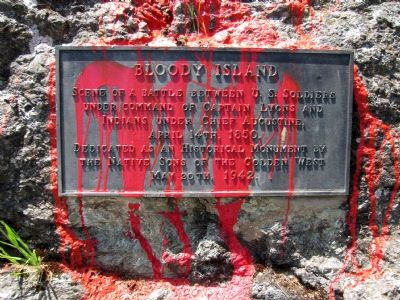 Bloody Island Marker image. Click for full size.